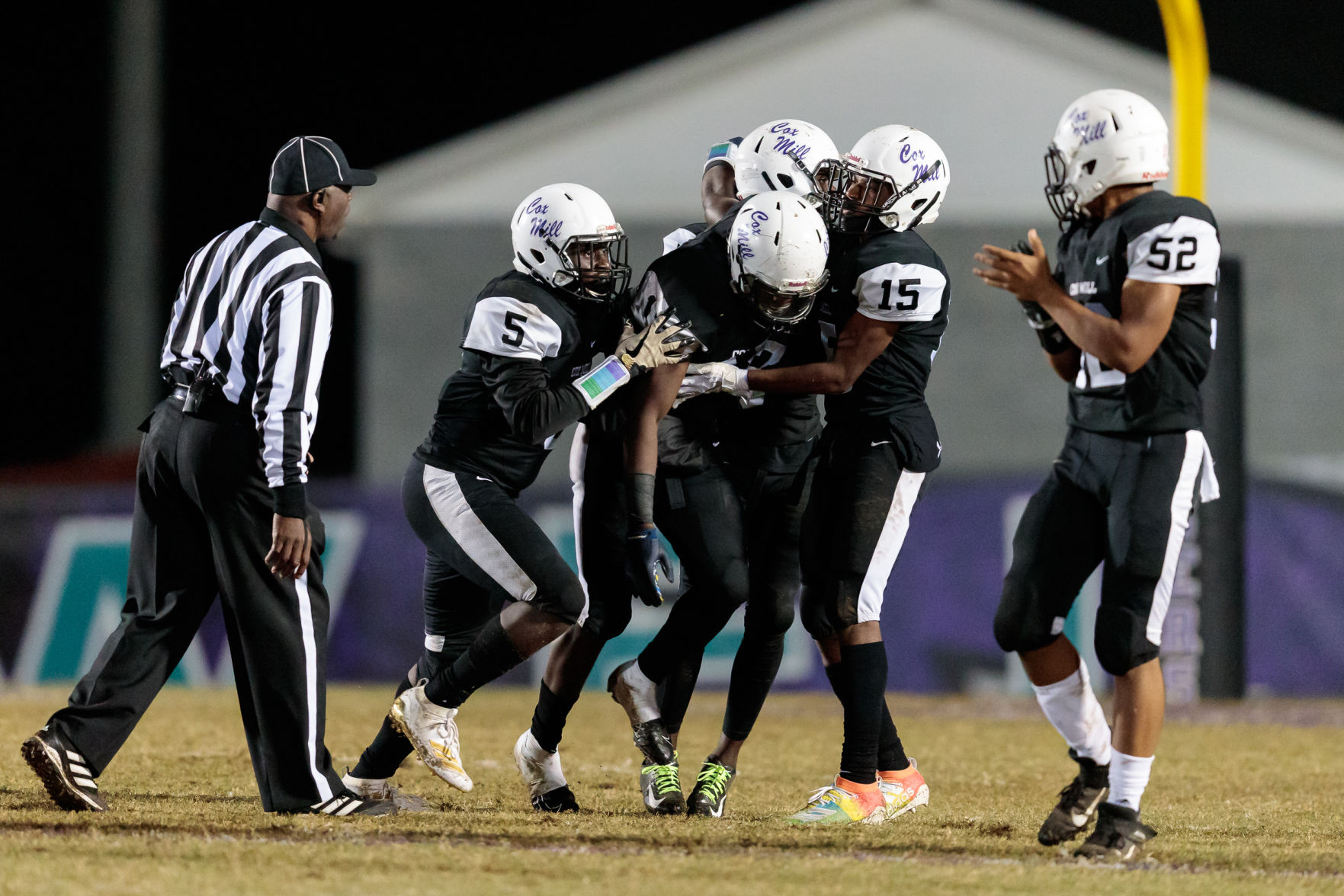 Cox Mill defeats Central Cabarrus 31-6 on Senior Night.